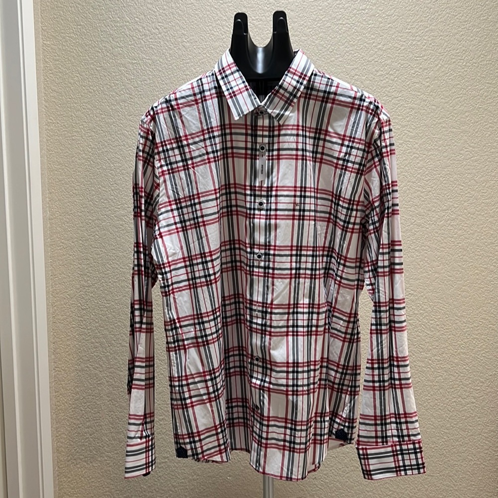 Express Fitted dress shirt ; XL 17-17 1/2